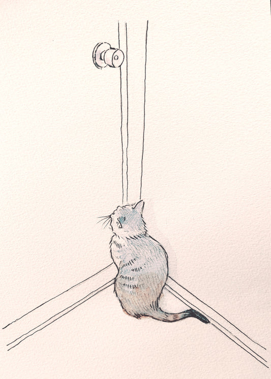 The Cat Who Waits