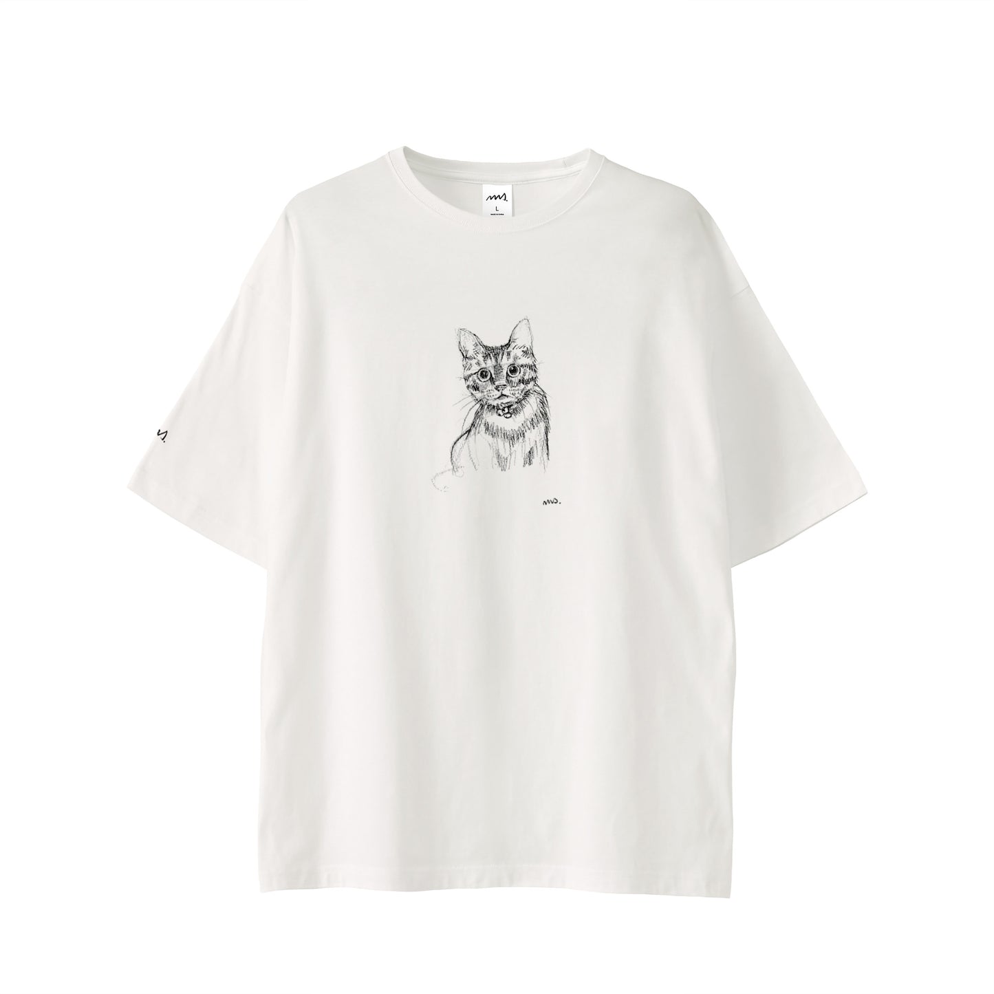 Kyu Really? Big Silhouette T-Shirt white image