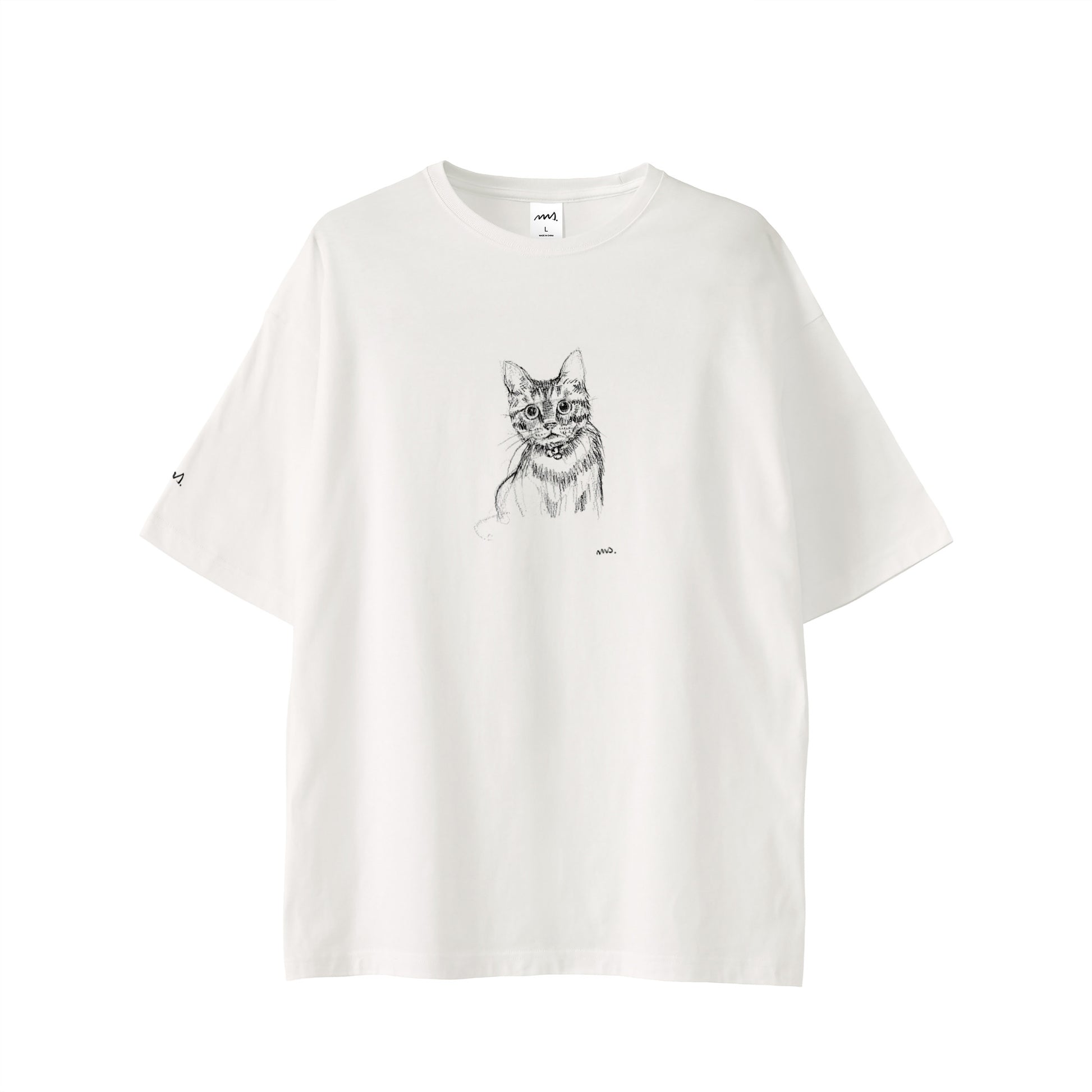 Kyu Really? Big Silhouette T-Shirt white image
