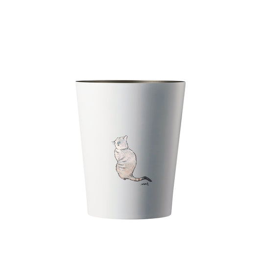 cat mug matte-white image