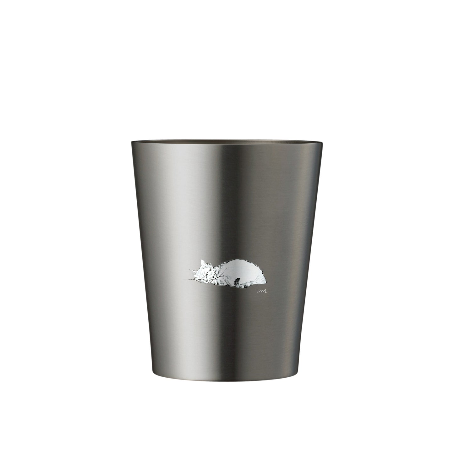 cat mug silver image